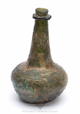 Shaft And Globe Wine Bottle, Similar in form and construction to AG plate 3 and 4