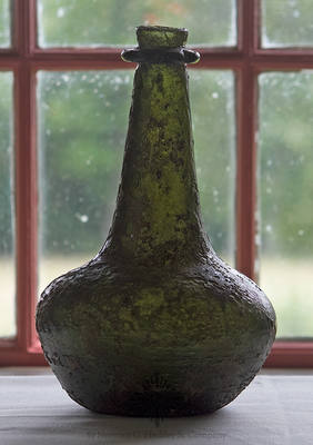 Shaft And Globe Wine Bottle, Similar in form and construction to AG plate 3 and 4