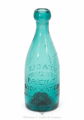 "W. Eagle / Vestry Varick, / & Canal St,s" - "Prem,m / Soda Water / Union Glass Works / Phila" Soda Water Bottle