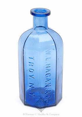 "W.E. Hagan & Co. / Troy, N.Y." Medicine Bottle, AAM pg. 208