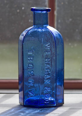 "W.E. Hagan & Co. / Troy, N.Y." Medicine Bottle, AAM pg. 208