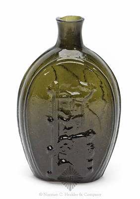 Horse And Cart - Eagle Historical Flask, GV-9