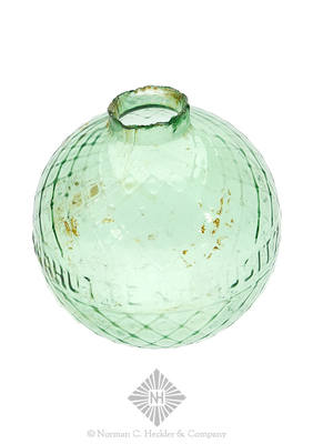 "H. Heye Glasfabrik" - "Annahutte N. Lausitz." Target Ball