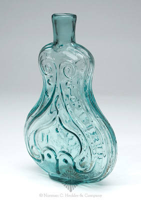 "JR & Son" Scroll Flask, GIX-43