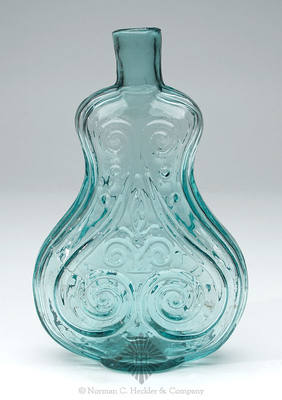 "JR & Son" Scroll Flask, GIX-43