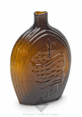 Eagle - Flag And "For Our / Country" Historical Flask, GII-54