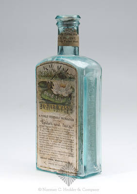 Labeled "Pond Lily Wash / Wright Brothers" Medicine Bottle