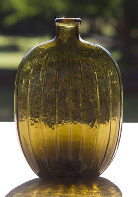 Early Ribbed Flask, Similar to GII-144