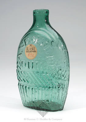 "Murdock / & / Cassel" - "Zanesville / Ohio" Lettered Flask, GX-14