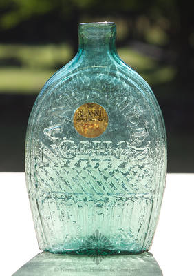 "Murdock / & / Cassel" - "Zanesville / Ohio" Lettered Flask, GX-14