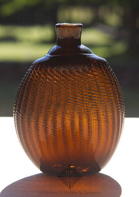 Pitkin Type Flask, Similar in form and construction to MW color plate IV, #2