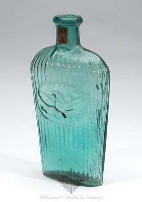 Eagle - "Louisville / KY / Glass Works" Historical Flask, GII-33