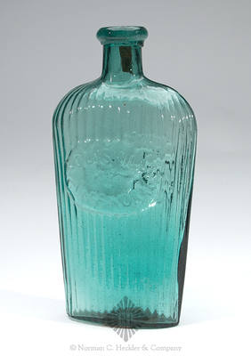 Eagle - "Louisville / KY / Glass Works" Historical Flask, GII-33