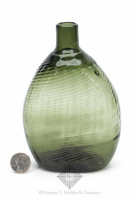 Pitkin Type Flask, Similar in form and construction to MW color plate IV, #1