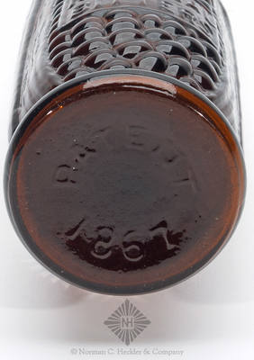 "National / Bitters" Figural Bottle, R/H #N-8