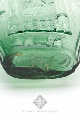 Masonic Arch And Emblems - Eagle And "J.K / B." Historical Flask, GIV-3