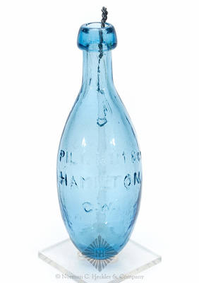 "Pilgrim & Co / Hamilton / C.W." Soda Water Bottle