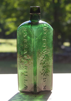 "Dr Townsend's / Sarsaparilla / Albany / N.Y." Medicine Bottle, AAM pg. 522