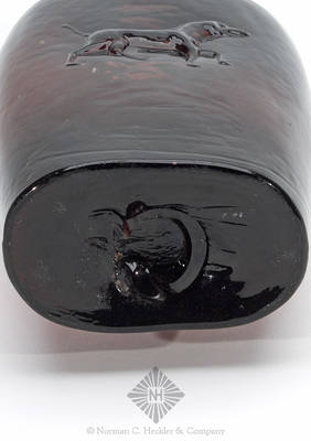 Horseman - Hound Pictorial Flask, GXIII-17