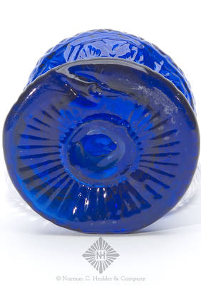 Blown Three Mold Inkwell, GIII-24 and similar in form and construction to C #1209