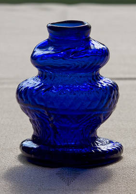 Blown Three Mold Inkwell, GIII-24 and similar in form and construction to C #1209