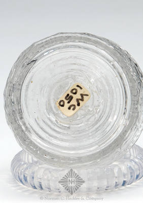 Blown Three Mold Inkwell, GIII-25 and C #1216