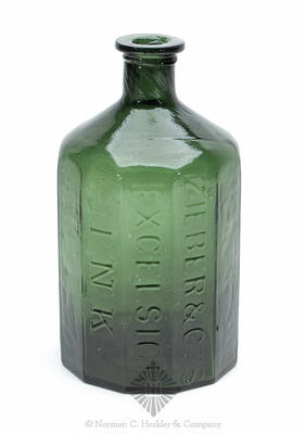 "Zieber & Co's. / Excelsior / Ink" Master Ink Bottle, C #775