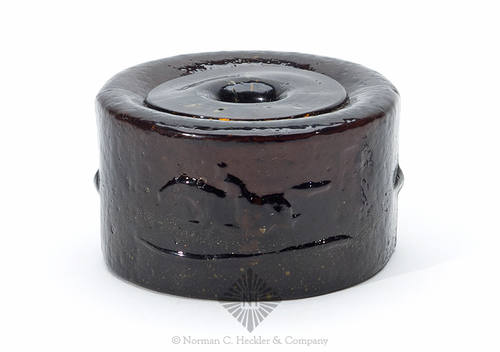 Horse And Rider Inkwell, C #1039
