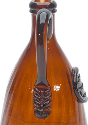 "Star Whiskey / New York / W.B. Crowell Jr." Sealed Handled Whiskey Jug, H #505