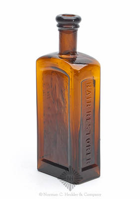 "Mdme. E. Follet's / Universal / Hair Restorer" Medicine Bottle