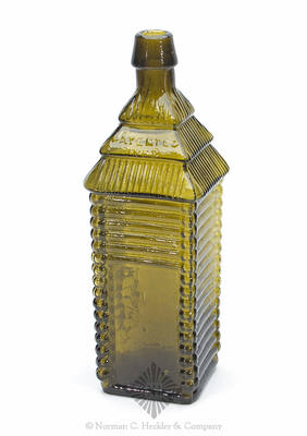 "ST / Drake's / 1860 / Plantation / X / Bitters" Figural Bottle, R/H #D-105