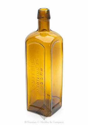 "Russ' / St. Domingo / Bitters" - "New York" Bitters Bottle, R/H #R-125