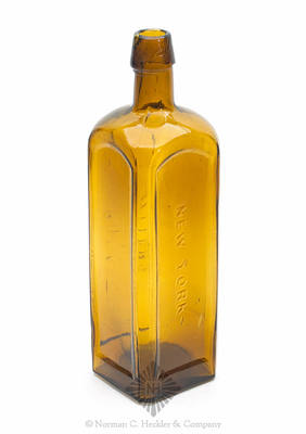 "Russ' / St. Domingo / Bitters" - "New York" Bitters Bottle, R/H #R-125