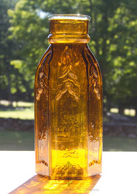 Cathedral Pickle Jar, Similar in form and construction to Z pg. 455, top left