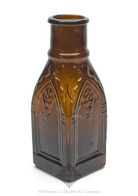 Cathedral Pickle Jar, Similar in form and construction to Z pg. 456, top #2