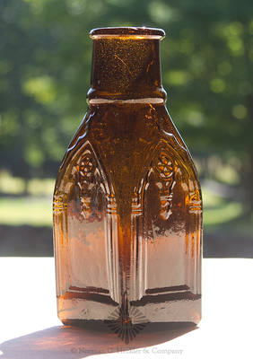 Cathedral Pickle Jar, Similar in form and construction to Z pg. 456, top #2