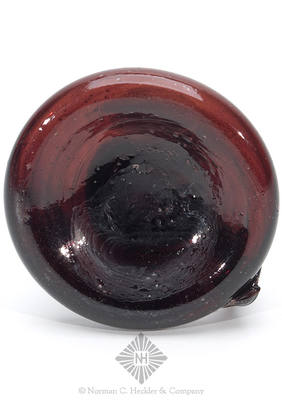 Freeblown Handled Candlestick