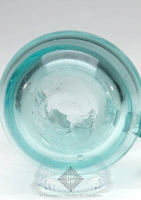Freeblown Pitcher, Similar construction to this style of glass product, McK plate 69