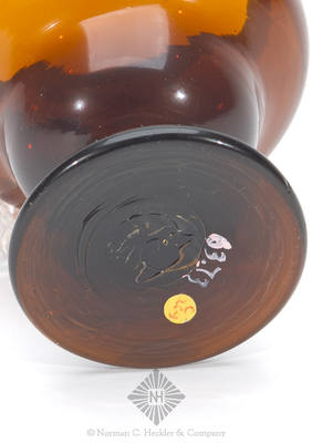 Freeblown Salt Cellar, Similar to McK plate 23, #5