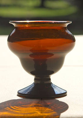 Freeblown Salt Cellar, Similar to McK plate 23, #5