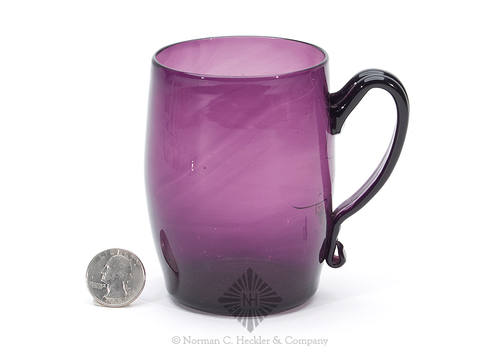Freeblown Handled Drinking Vessel, Similar in some manner to TH plate 73, #3