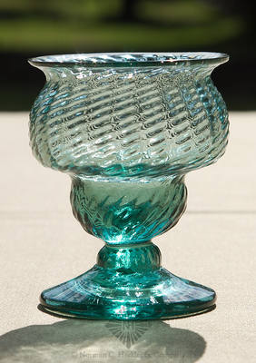 Large Pattern Molded Salt Cellar, Very similar to a salt cellar from the collection of William T. H. Howe, Parke-Bernet Galleries, 1940, Lot 142