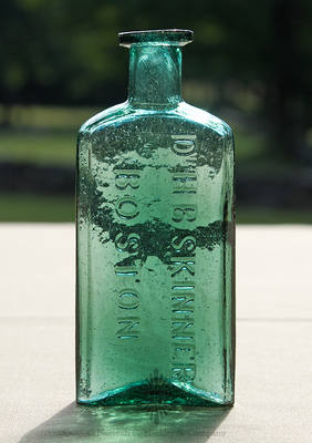 "Dr. H.B. Skinner / Boston" Medicine Bottle, AAM pg. 477