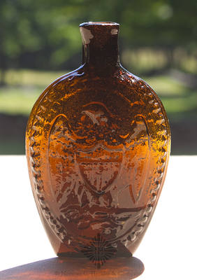 Eagle - Oak Tree And "Liberty" Historical Flask, GII-60