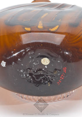 Pattern Molded Pocket Flask, Similar in form and construction to MW plate 98, #6