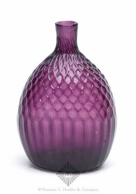 Pattern Molded Pocket Bottle, Similar to MW color plate II, #4
