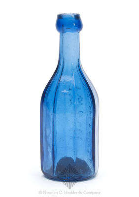 "T.W. Gillett / New Haven / (Star)" Soda Water Bottle, WB pg. 7 and H color plate XVI, bottom row