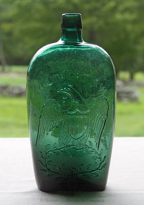 Eagle - "Willington / Glass, Co" Historical Flask, GII-61