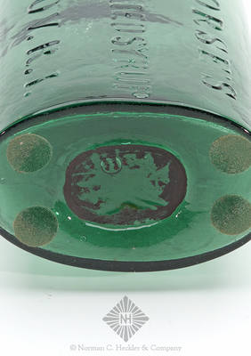 "Morse's / Celebrated Syrup / Prov. R.I." Medicine Bottle, AAM pg. 370