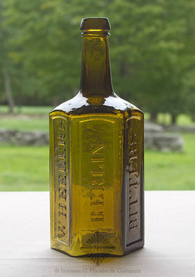 "Wheeler's / Berlin / Bitters / Baltimore" Bottle, R/H #W-83